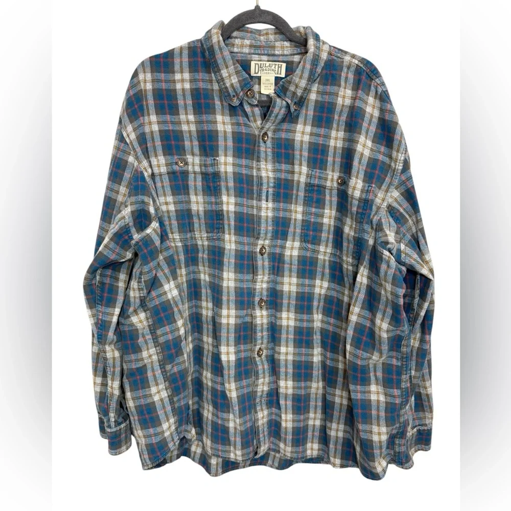 Duluth Trading Co. men's‎ Free Swingin' flannel